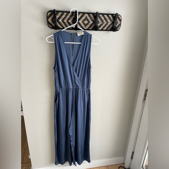 Nation LTD - Yanni Draped Pantsuit in Denim Blue - Size Small - Picture 16 of 16